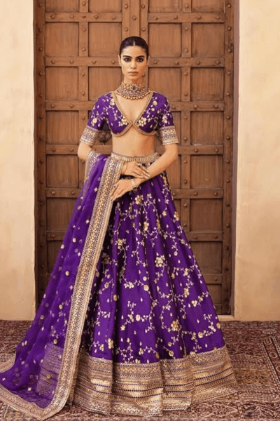 Purple Lehenga