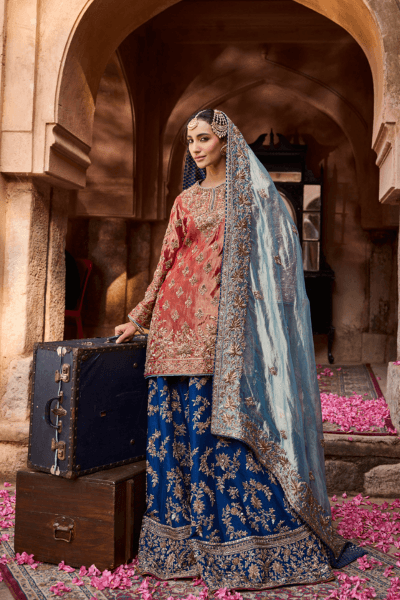 Royal Blue Sharara