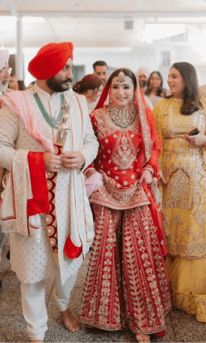 Bridal Red Lehenga thumbnail 1