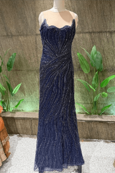 Blue Gown - view 2